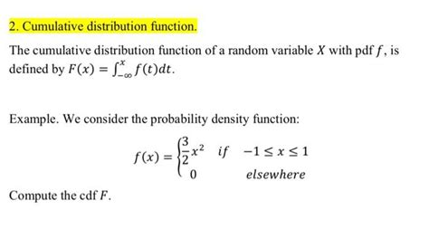 Find the Cumulative Distribution Function に対する画像結果