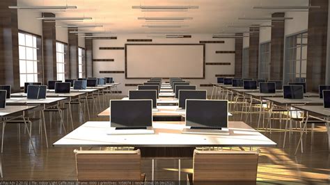 Image result for Computer Lab 3D View Drawings
