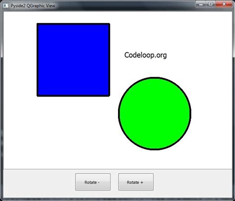 Toradh íomhá ar PySide Graphics