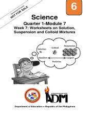 Bildergebnis für Grade 7 Science Module 1 Quarter 1 Worksheet