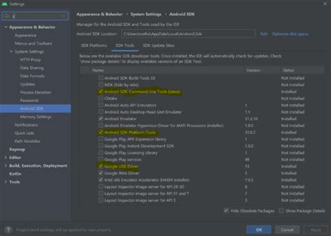 Image result for Installing ADB SDK Tools Windows