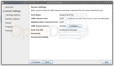 Image result for OpenDJ Web UI