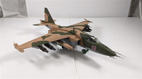 Image result for Plastic Model Build Su-25 Frogfoot