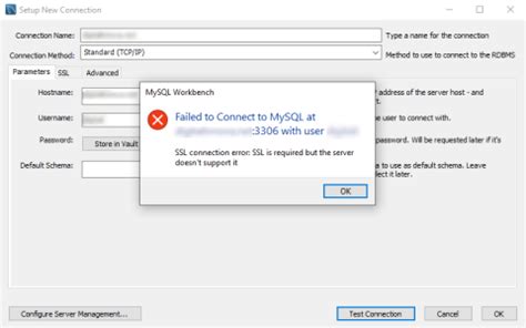 Image result for SSL Connection Error MySQL C