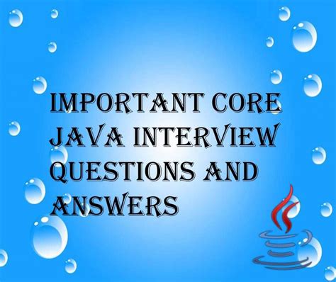 Afbeeldingsresultaten voor Java Interview Questions