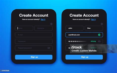 Image result for CreateAccount UI App
