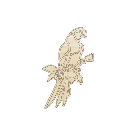 Image result for Parrot in Tree Laser Cutting