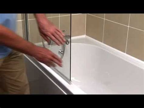 Toradh íomhá ar How to Replace a Shower Screen Over Bath