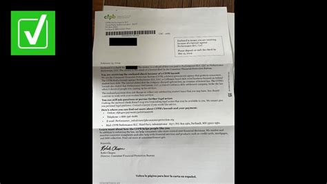 Image result for CFPB Check Scam