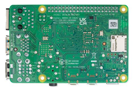 Image result for Raspberry Pi 4B Back Side