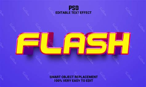 Toradh íomhá ar Flash Text