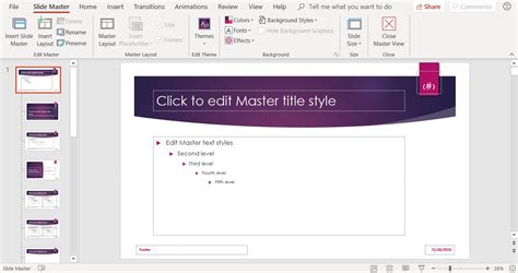 Image result for Using Slide Master PowerPoint
