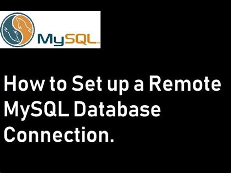 Toradh íomhá ar MySQL Database Connections for Learning