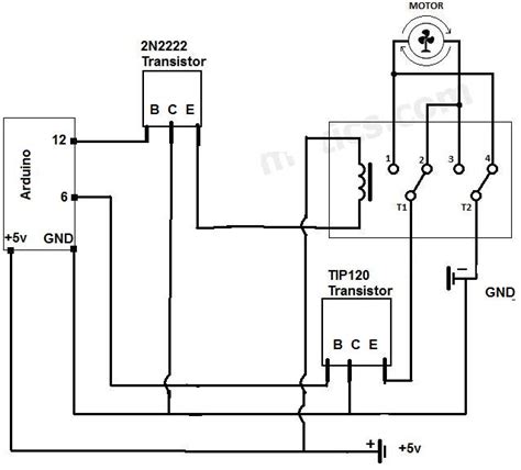 Toradh íomhá ar Arduino Two Motor Control Forward and Reverse