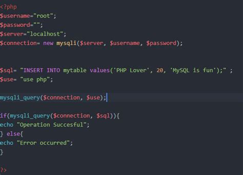 Afbeeldingsresultaten voor PHP Database Connection Example Program