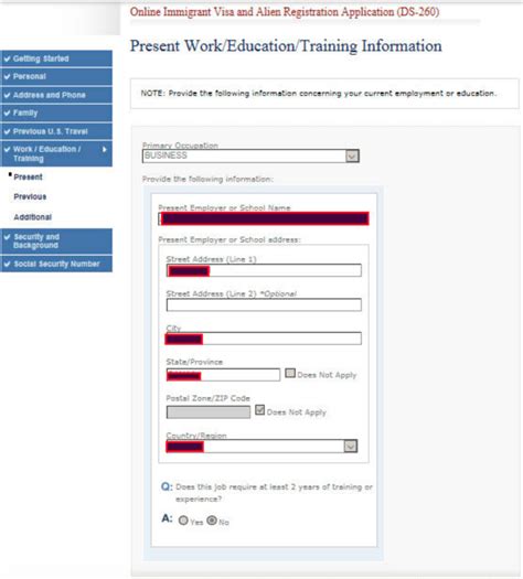 Image result for DS-260 Form Printable