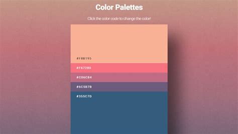 CSS Color Palette に対する画像結果