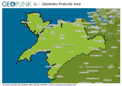 Image result for Ll Postcode Area