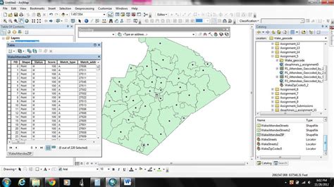 Toradh íomhá ar Geocoding GIS Data