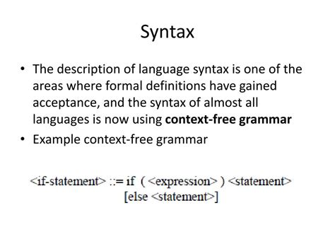 Syntax Definition in SlideShare に対する画像結果