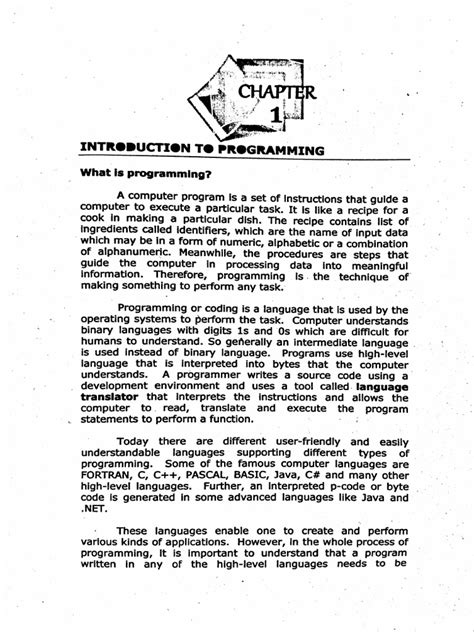 Image result for Intro to Programming Cover Page