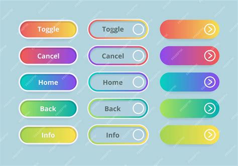 Color Schemes for Interactive Buttons に対する画像結果