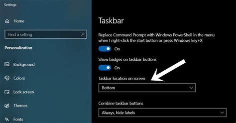 Image result for Taskbar Location On Windows 10