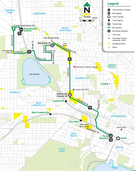 Image result for Perth Bus Map