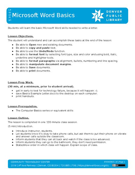 Image result for Introduction to Microsoft Word Lesson Plan