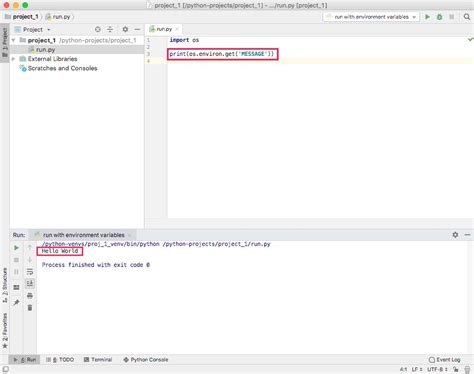 PyCharm Environment Variables に対する画像結果