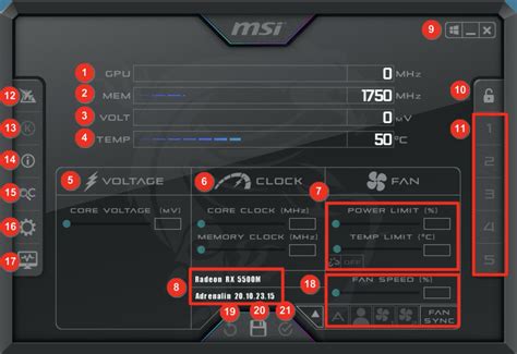 3080 Over Clock Setting On MSI Afterburner に対する画像結果