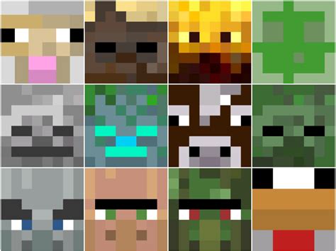Image result for Minecraft Mobs with Many Faces