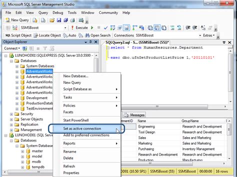 Image result for SQL Management Studio How to Get Right Panel