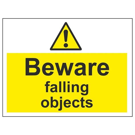 Image result for Falling Object Signage