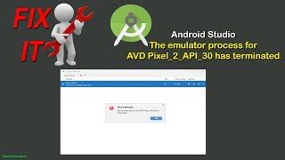 Image result for Android Studio Emulator Error
