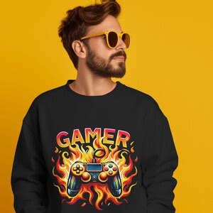 Toradh íomhá ar Flaming Game Controller