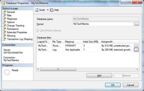 Image result for SQL Auto Grow Setting