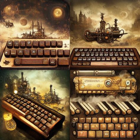 Image result for Steampunk Keyboard Mods