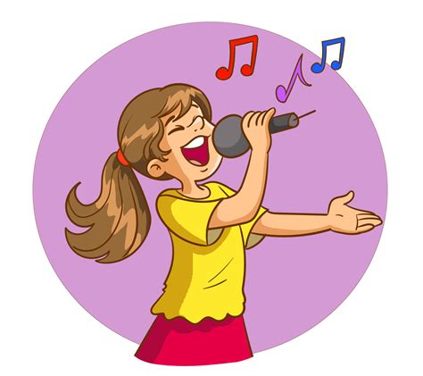 Image result for Singing Cartoon Drawing