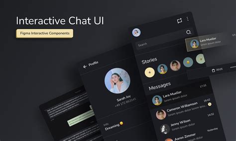 Image result for Chat Application Spatial UI
