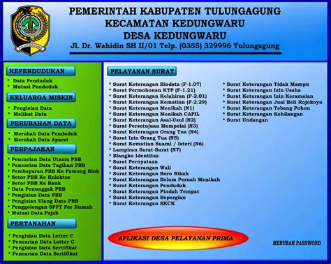 Image result for Contoh Mockup Aplikasi Desa