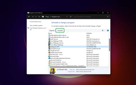 Toradh íomhá ar How to Remove Programs From Windows 11