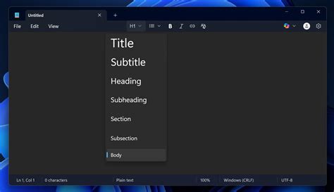 Image result for Windows Notepad Features