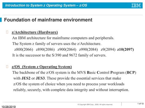 Mainframe Operating System に対する画像結果