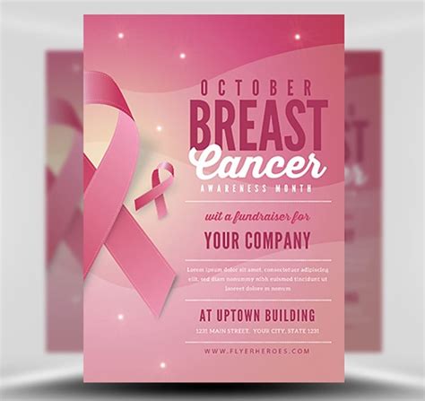 Image result for Blank Cancer Flyer Templates