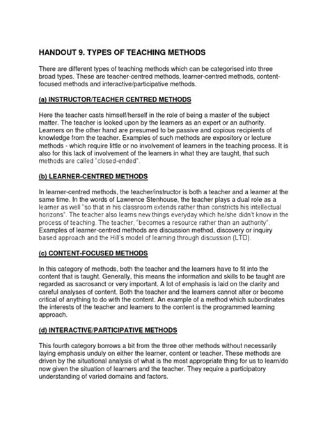 Image result for Different Types of Teaching Methods