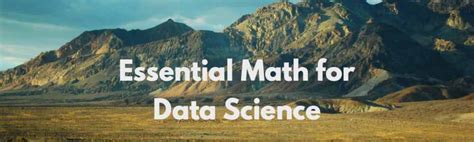 Image result for Essential Math for Data Science