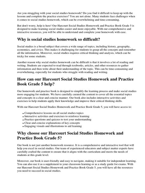 Image result for Social Studies Homework Design