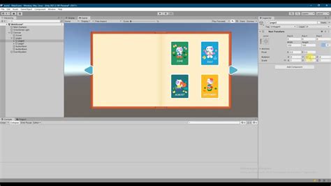 Unity Book Asset UI માટે ઇમેજ પરિણામ