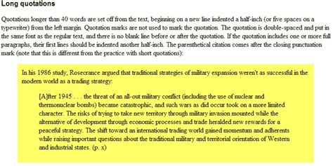 Image result for Block Quote APA Format Example